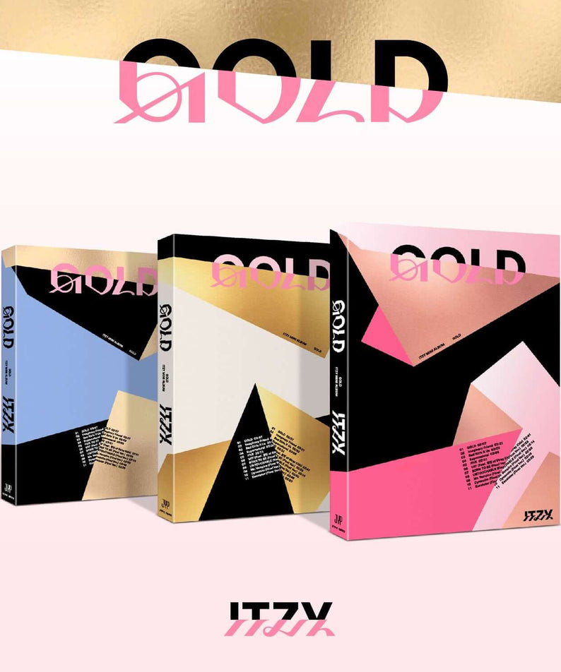 ITZY - [GOLD] (STANDARD VER.) (Random 1 of 3) - Kpop Album | Kool Seoul - Buy Kpop Albums Online