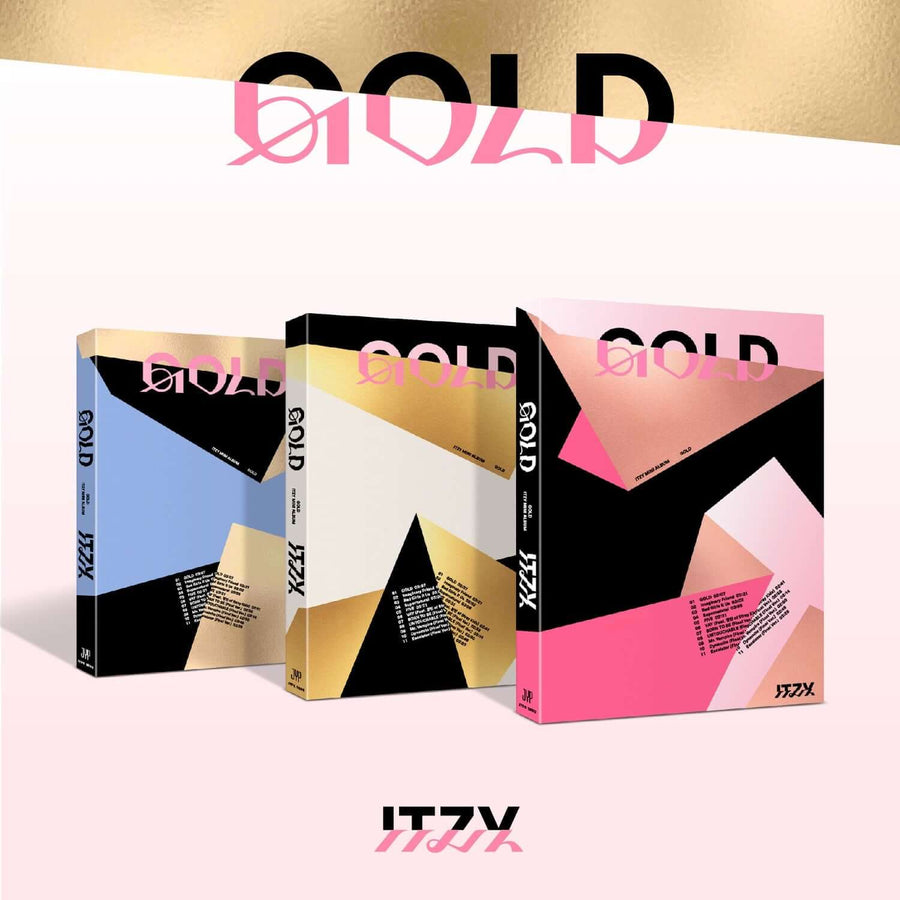 Itzy - [Gold] (Standard Ver.) (Random 1 Of 3) - Kpop Album