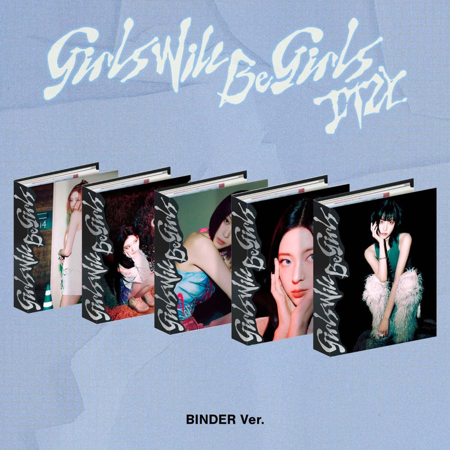 Itzy - [Girls Will Be Girls] (Binder Ver.) (Random 1 Of 5) - Kpop Album