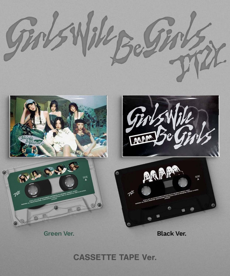 ITZY - [Girls Will Be Girls] (Cassette Tape Ver.) (Random 1  | Kool Seoul - Buy Kpop Albums Online