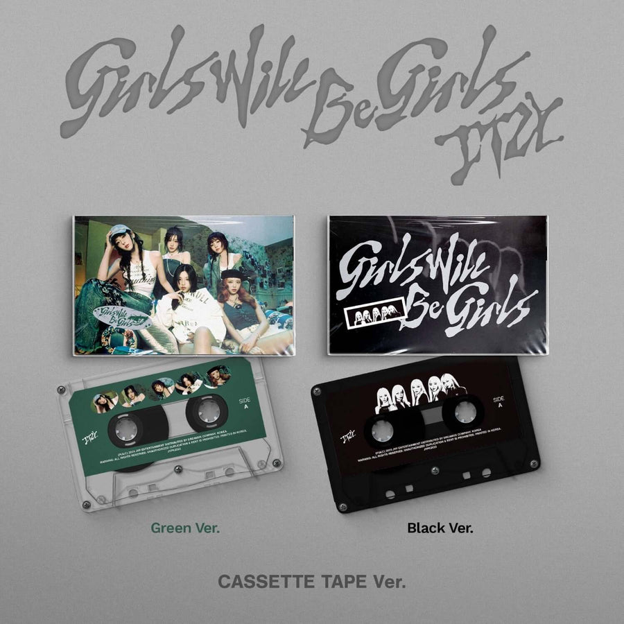 Itzy - [Girls Will Be Girls] (Cassette Tape Ver.) (Random 1 Of 2) - Kpop Album