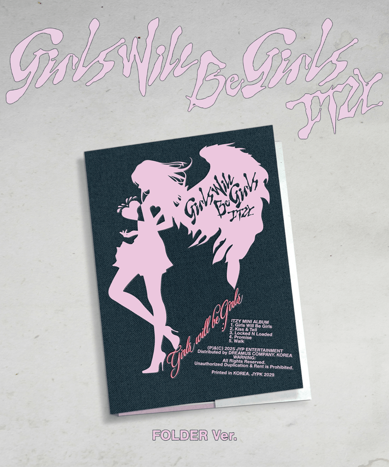 ITZY - [Girls Will Be Girls] (Folder Ver.) - Kpop Album | Kool Seoul - Buy Kpop Albums Online