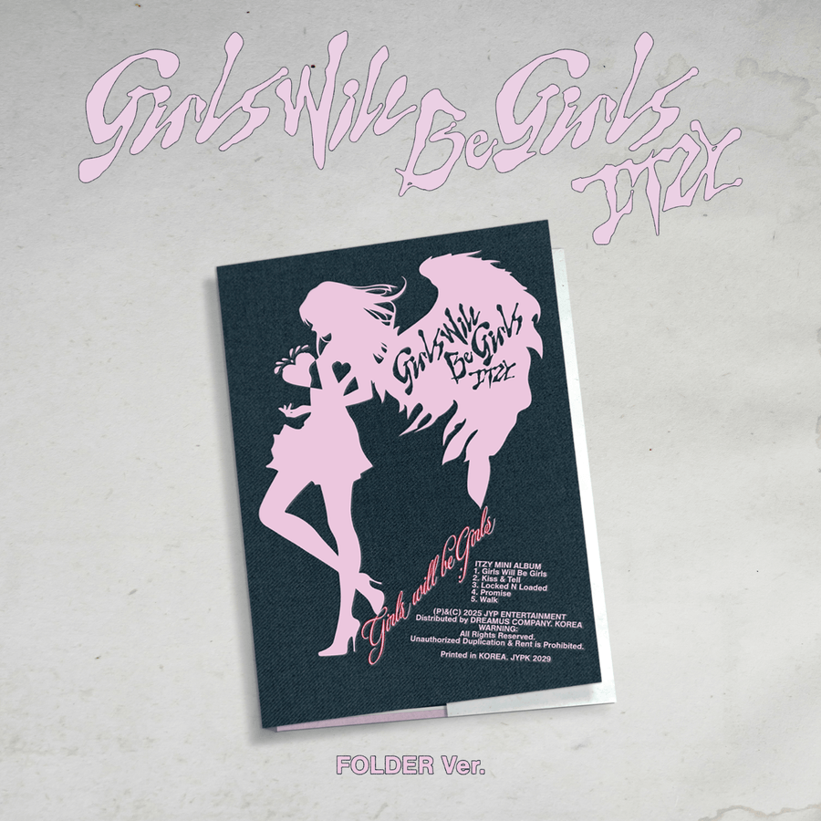 Itzy - [Girls Will Be Girls] (Folder Ver.) - Kpop Album