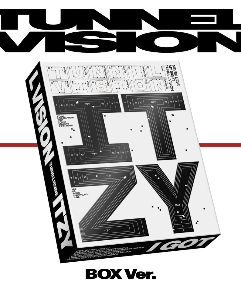 ITZY - [TUNNEL VISION] (Box Ver.) ( 1) - Kpop Album | Kool Seoul - Buy Kpop Albums Online