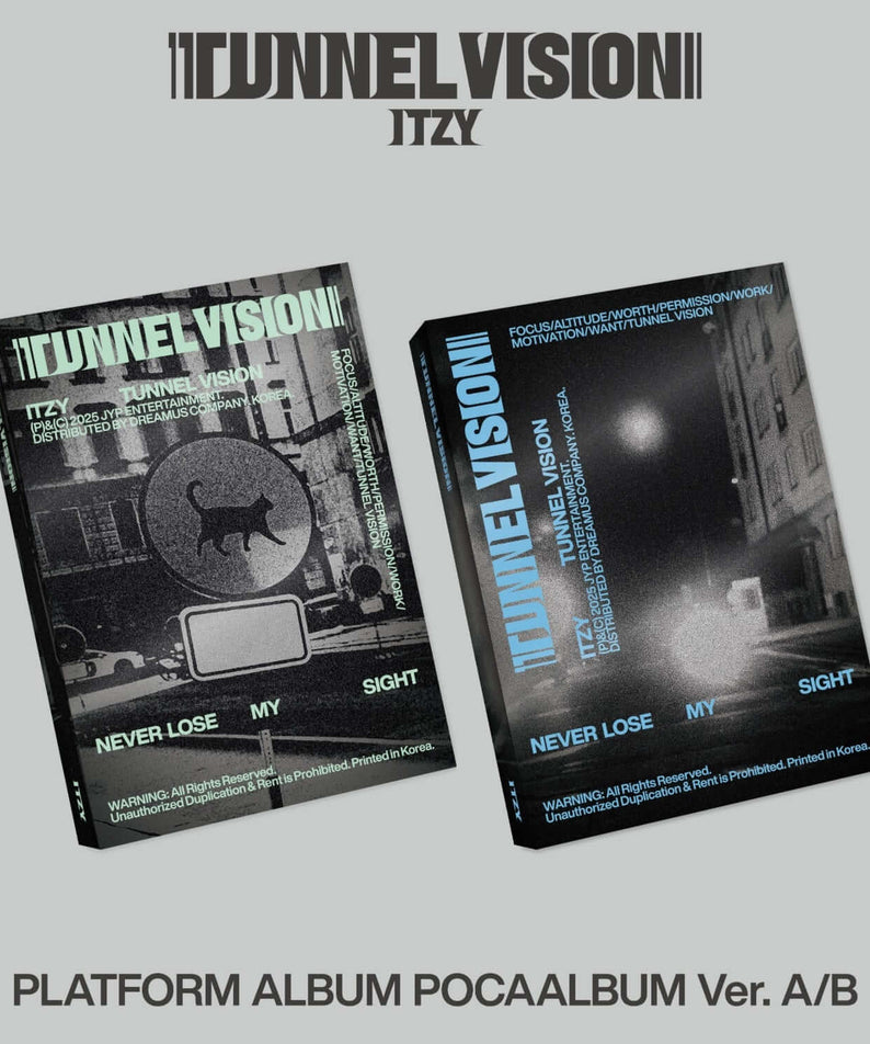 ITZY - [TUNNEL VISION] (POCAALBUM) (Random 1 of 2) - Kpop Al | Kool Seoul - Buy Kpop Albums Online