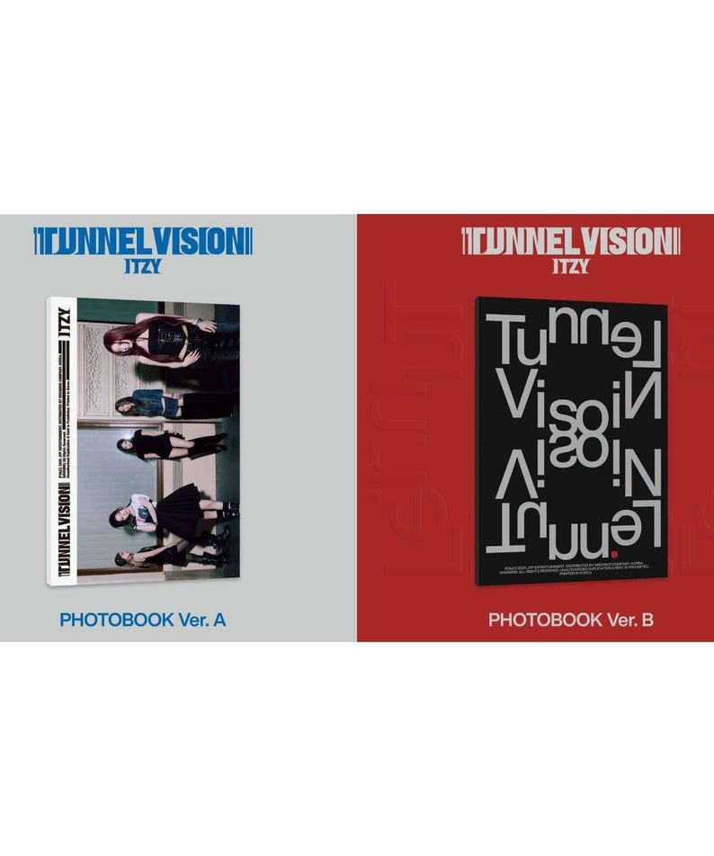 ITZY - [TUNNEL VISION] (Photobook Ver.) (A/B Ver.) (Random 1 | Kool Seoul - Buy Kpop Albums Online