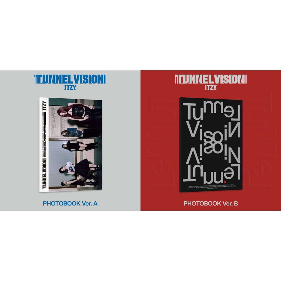 Itzy - [Tunnel Vision] (Photobook Ver.) (A/B Ver.) (Random 1 Of 2) - Kpop Album