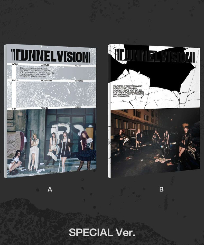 ITZY - [TUNNEL VISION] (SPECIAL Ver.)( 2, A/B Ver.))(Random  | Kool Seoul - Buy Kpop Albums Online