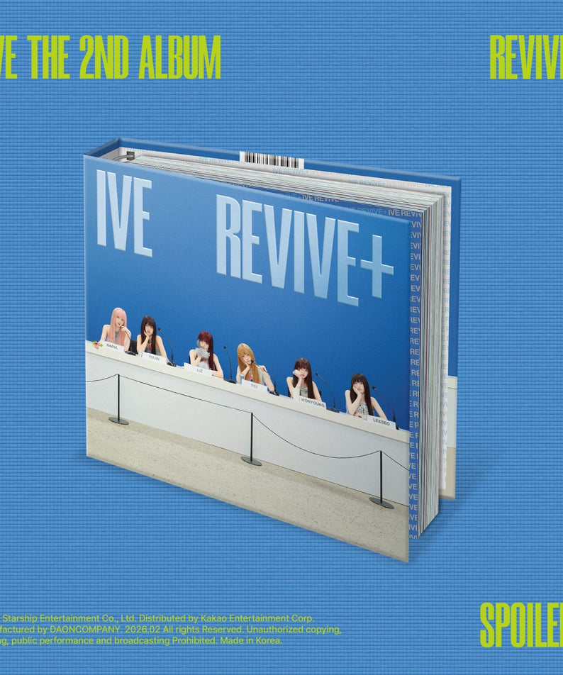 IVE - THE 2ND ALBUM [REVIVE+] (SPOILERS ver.) - Kpop Album | Kool Seoul - Buy Kpop Albums Online