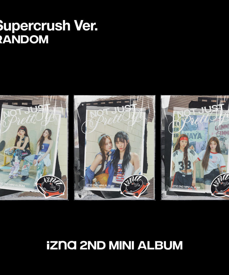 IZNA - 2nd Mini Album [Not Just Pretty] POSTERBOOK Ver. (Sup | Kool Seoul - Buy Kpop Albums Online