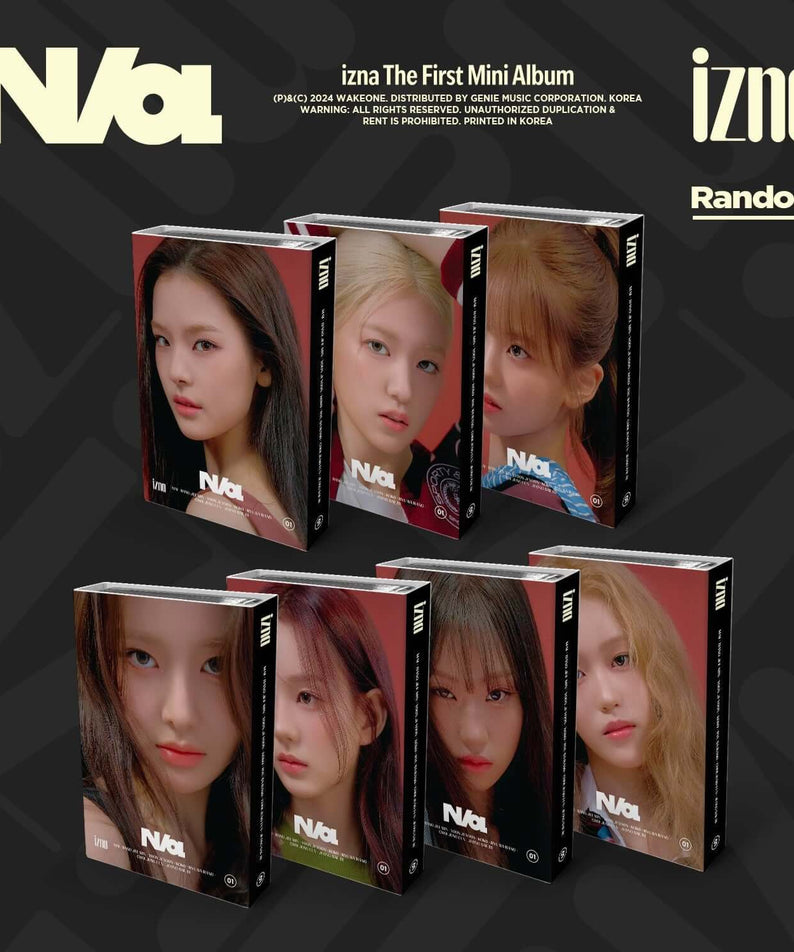 IZNA - [N/a] (izna Ver.) (NFC_Nemo Ver.) (7 Random 1) - Kpop | Kool Seoul - Buy Kpop Albums Online