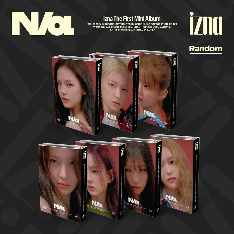Izna - [N/A] (Izna Ver.) (Nfc_nemo Ver.) (7 Random 1) - Kpop Album