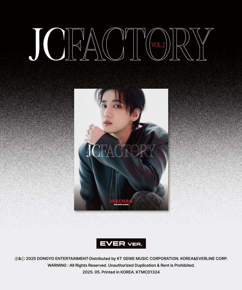 JAECHAN - 2nd Mini Album [JCFACTORY vol.2] (EVER ver.) - Kpo | Kool Seoul - Buy Kpop Albums Online