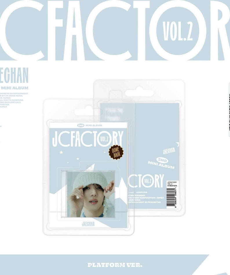 JAECHAN - 2nd Mini Album [JCFACTORY vol.2] (PLATFORM Ver.) - | Kool Seoul - Buy Kpop Albums Online