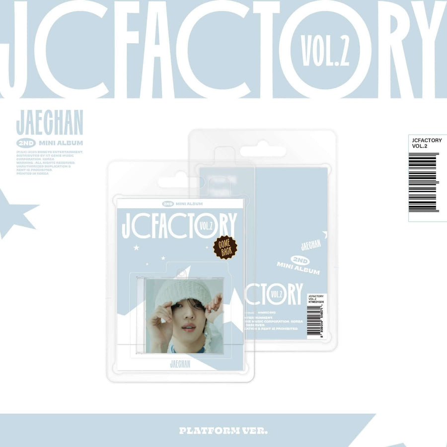 Jaechan - 2nd Mini Album [Jcfactory Vol.2] (Platform Ver.) - Kpop Album