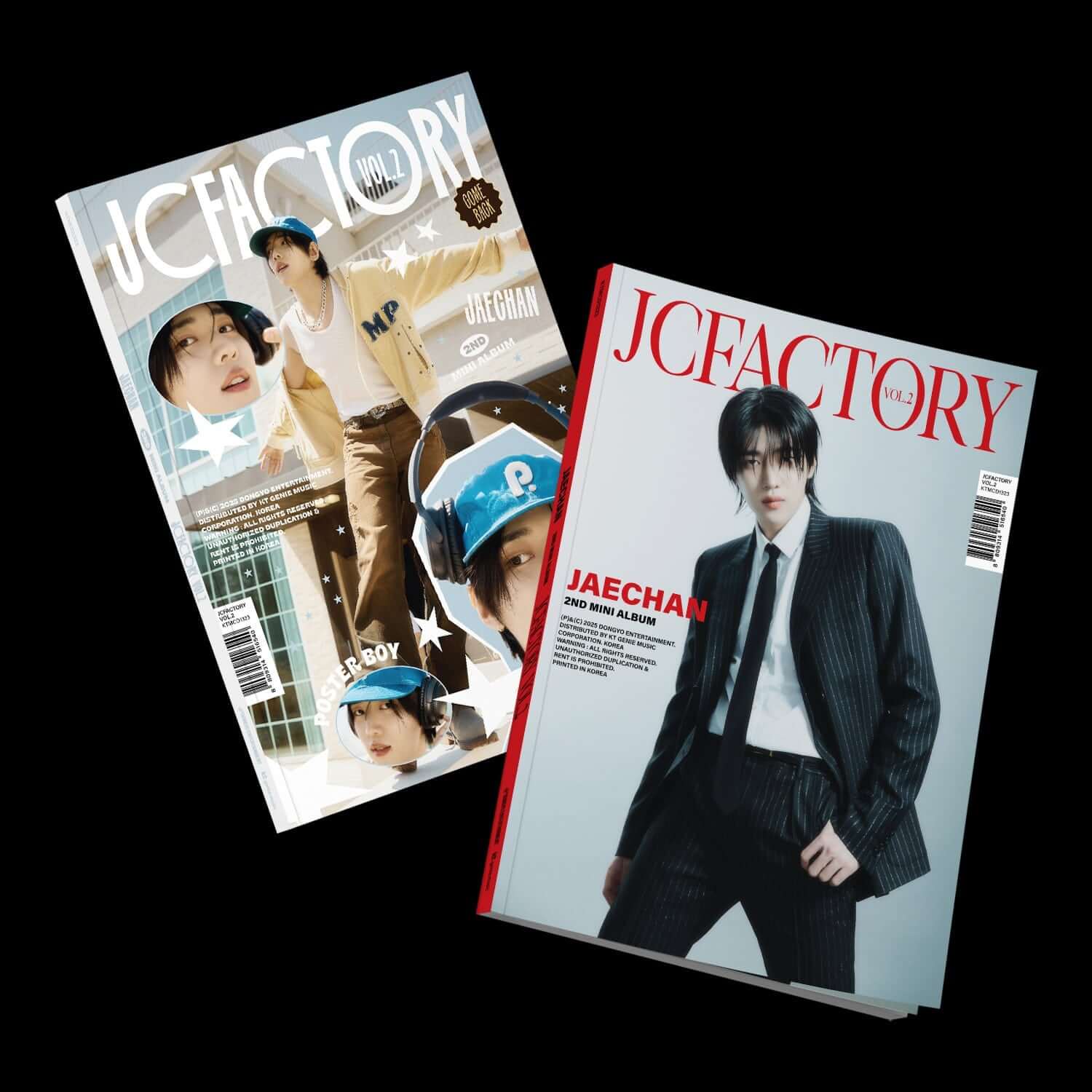 JAECHAN - 2nd Mini Album [JCFACTORY vol.2] (Set of 2) - Kpop | Kool Seoul - Buy Kpop Albums Online