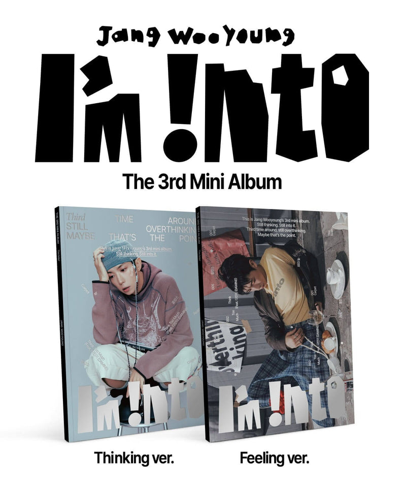 JANG WOOYOUNG - [I’m into] (Thinking/Feeling ver.) (Random)  | Kool Seoul - Buy Kpop Albums Online
