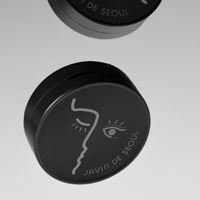 JAVIN DE SEOUL Wink Foundation Pact Cushion in black compact case