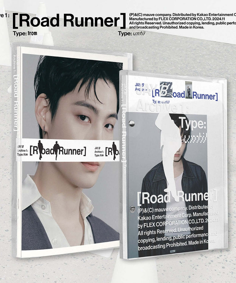 JAY B - 1st Album Archive 1: [Road Runner] (TYPE : from / TY | Kool Seoul - Buy Kpop Albums Online