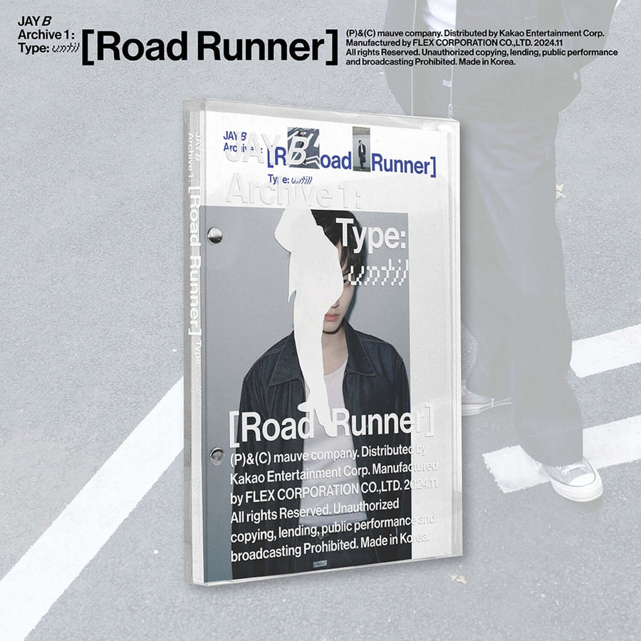 Jay B - 1st Album Archive 1: [Road Runner] (Type : Until) - Kpop Album