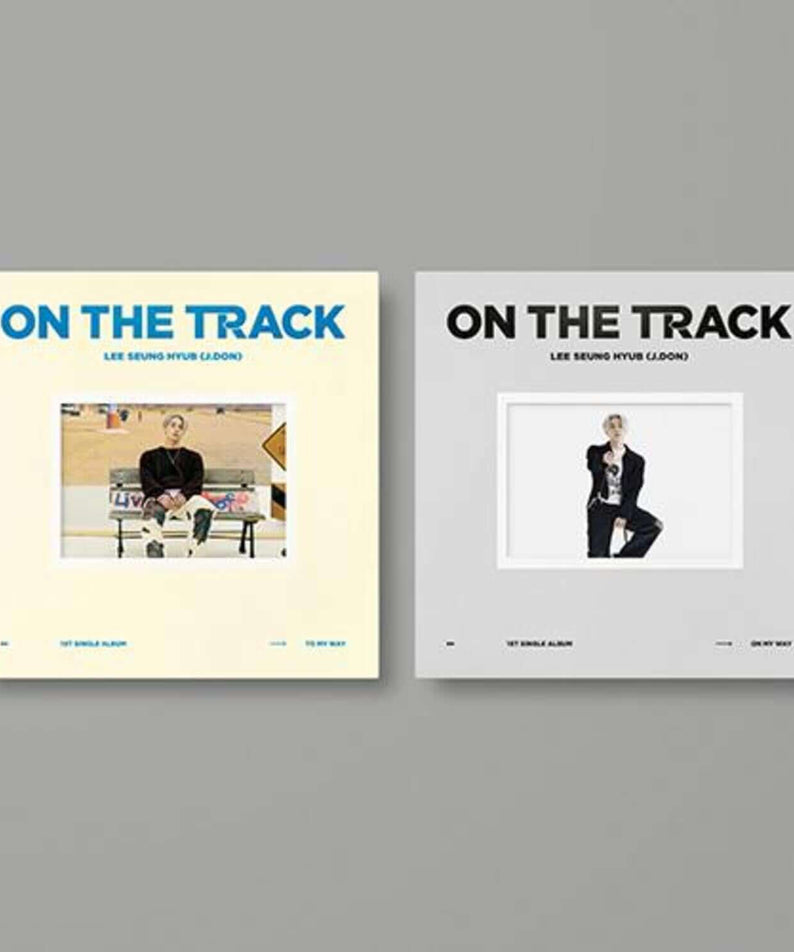 J.DON - 1st Album [ON THE TRACK] Random - Kpop Album | Kool Seoul - Buy Kpop Albums Online