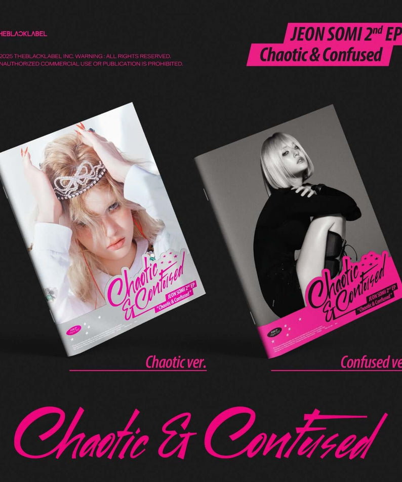 JEON SOMI - 2nd EP ALBUM [Chaotic & Confused] (Random 1 of 2 | Kool Seoul - Buy Kpop Albums Online
