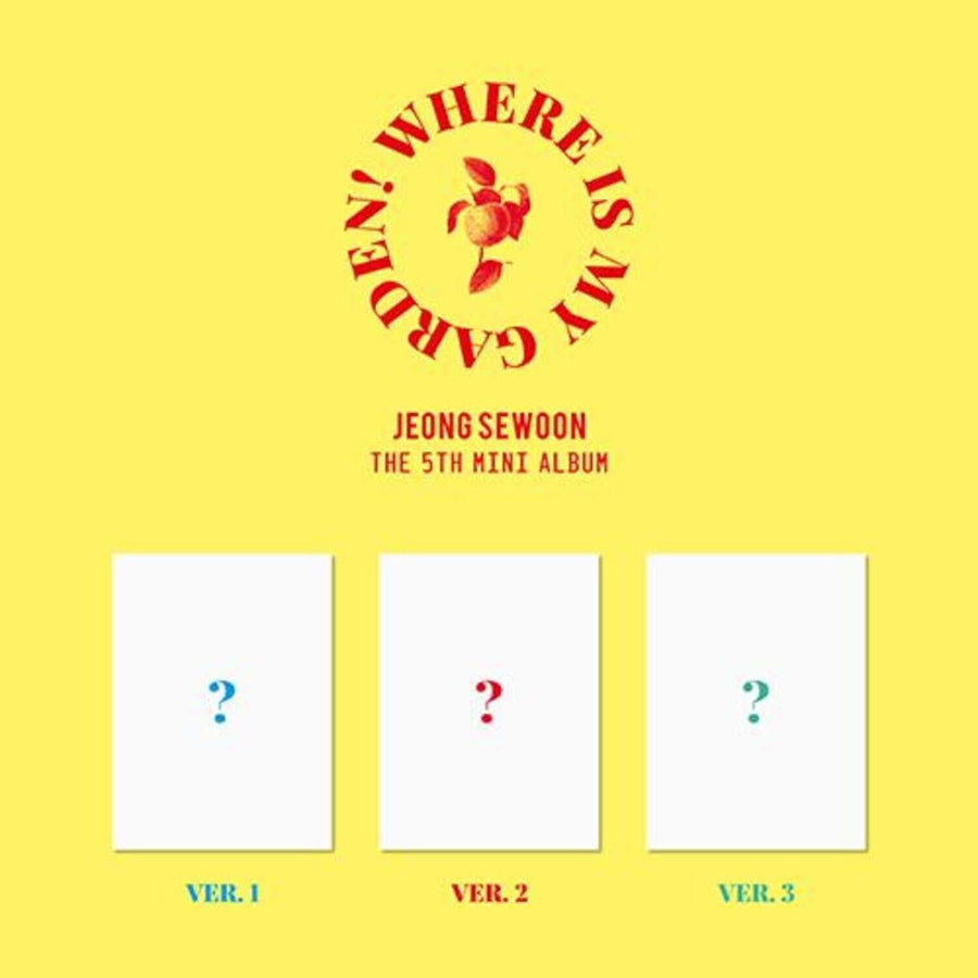 Jeong Sewoon - The 5th Mini Album [Where Is My Garden!] (3 Random 1) - Kpop Album