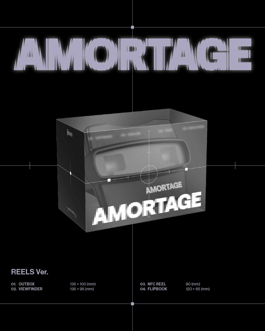 Jisoo - Mini Album [Amortage] (Reels Ver.) - Kpop Album