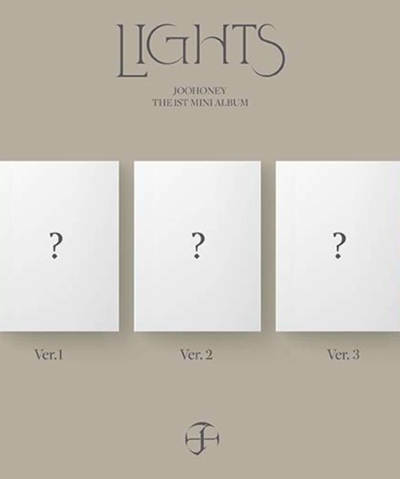 JOOHEON - 1st Album [LIGHTS] (VER.1 / VER.2 / VER.3) [Set of | Kool Seoul - Buy Kpop Albums Online