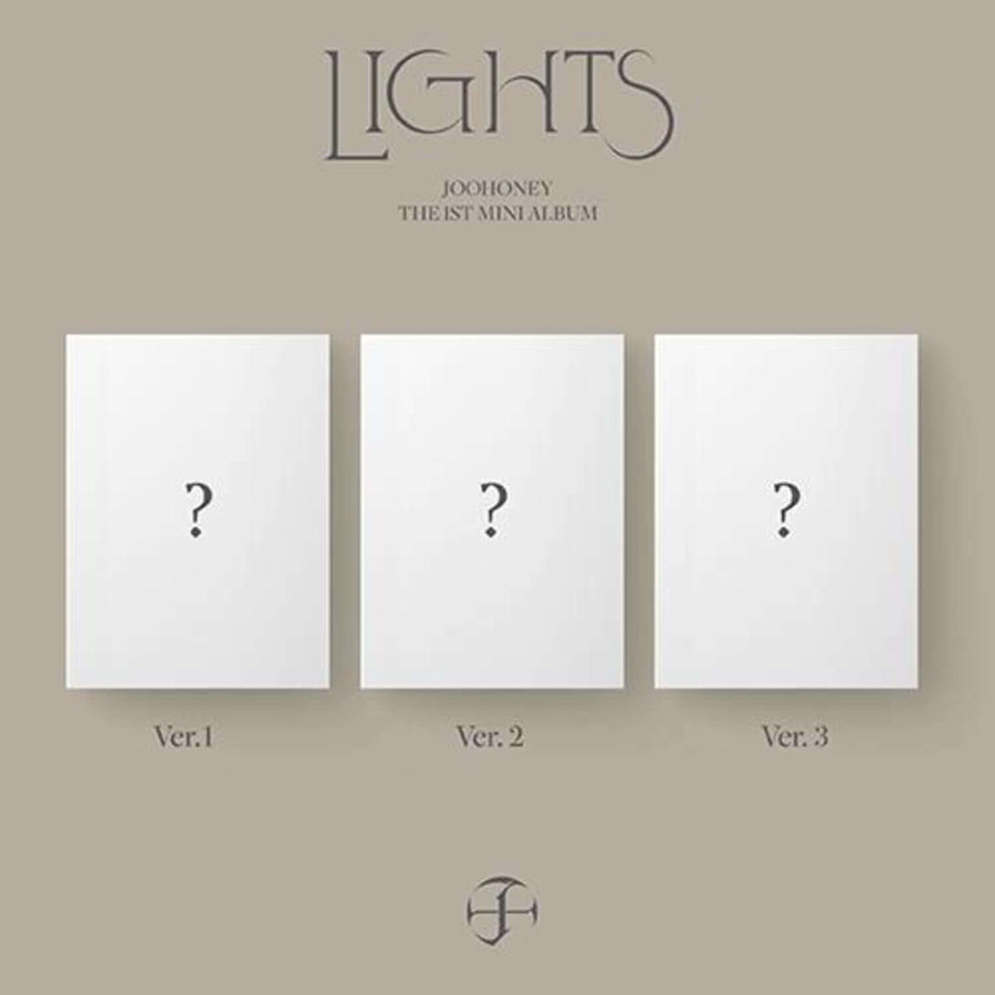 Jooheon - 1st Album [Lights] (Ver.1 / Ver.2 / Ver.3) [Set Of 3] - Kpop Album
