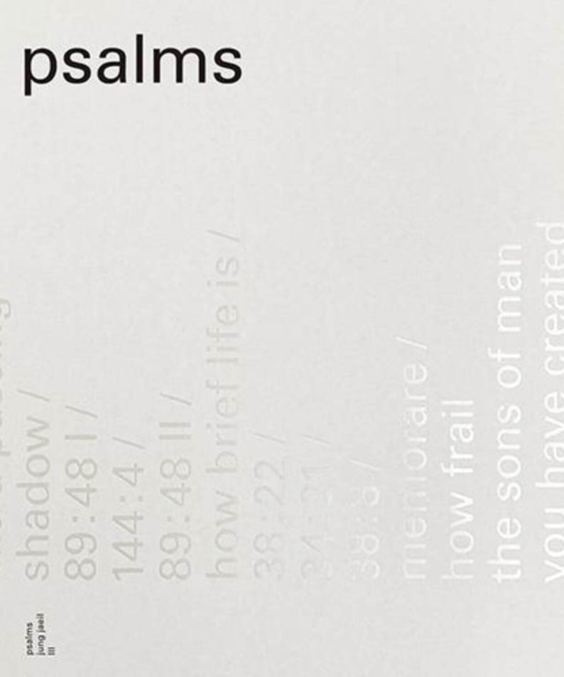 JUNG JAEIL - [psalms] - Kpop Album | Kool Seoul - Buy Kpop Albums Online