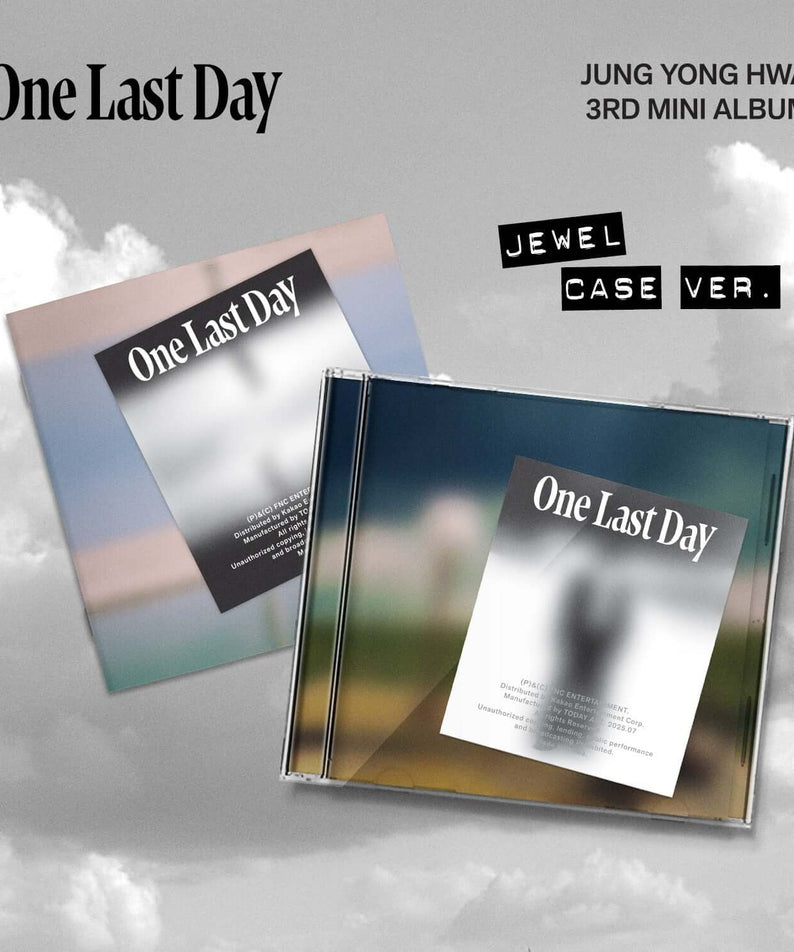 JUNG YONGHWA - 3rd Mini Album [One Last Day] (JEWEL CASE) -  | Kool Seoul - Buy Kpop Albums Online