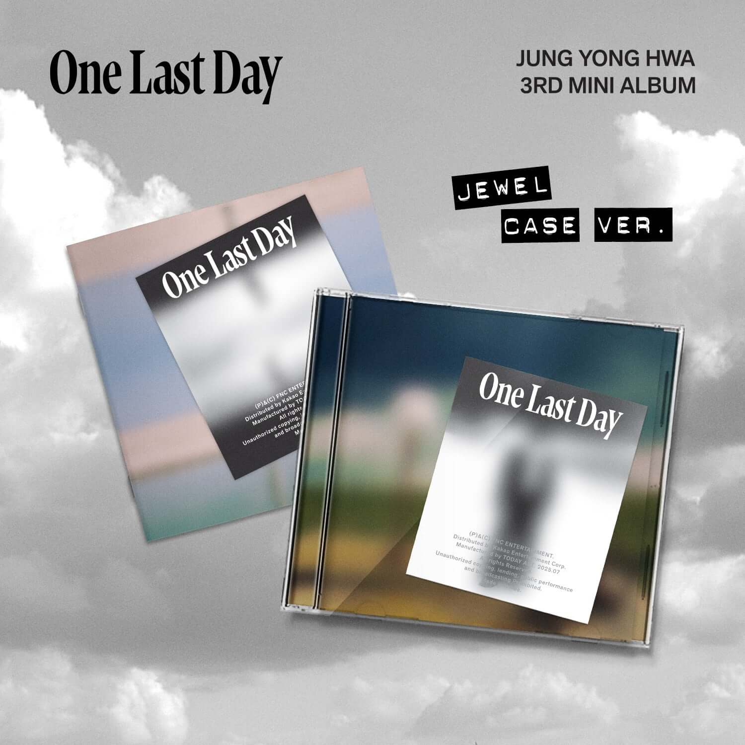 JUNG YONGHWA - 3rd Mini Album [One Last Day] (JEWEL CASE) -  | Kool Seoul - Buy Kpop Albums Online