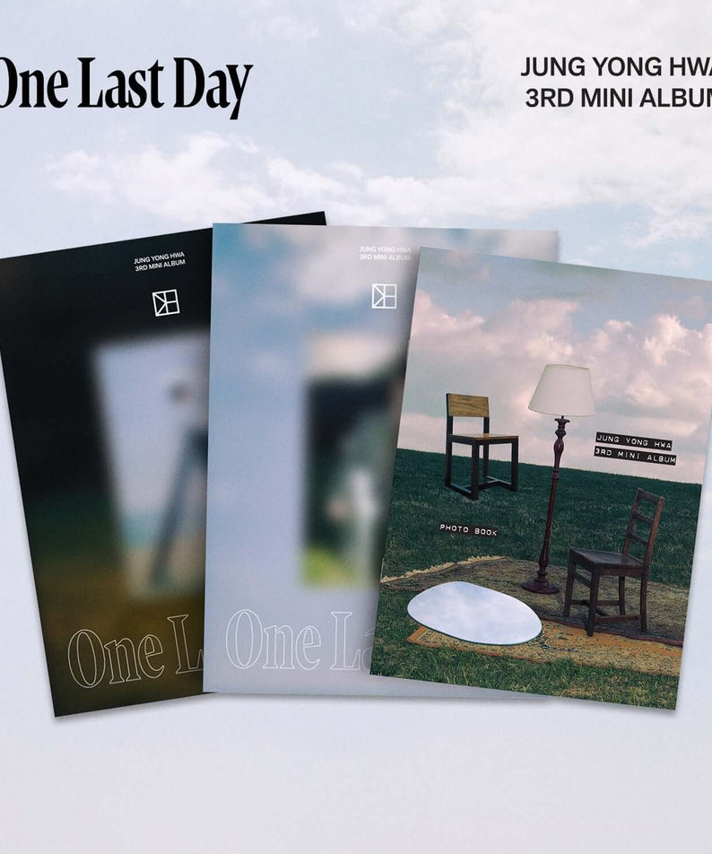 JUNG YONGHWA - 3rd Mini Album [One Last Day] (PHOTO BOOK) -  | Kool Seoul - Buy Kpop Albums Online