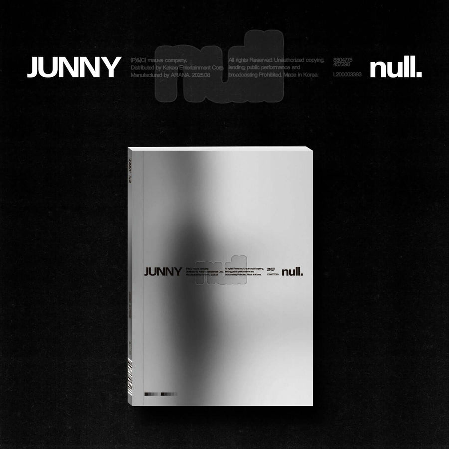 Junny - 2nd Album [Null] - Kpop Album