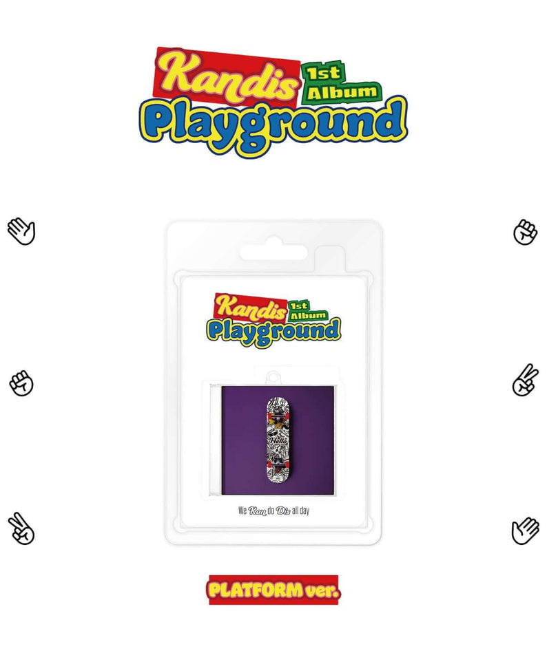 KANDIS - 1st Album [Playground] (Platform ver.) - Kpop Album | Kool Seoul - Buy Kpop Albums Online
