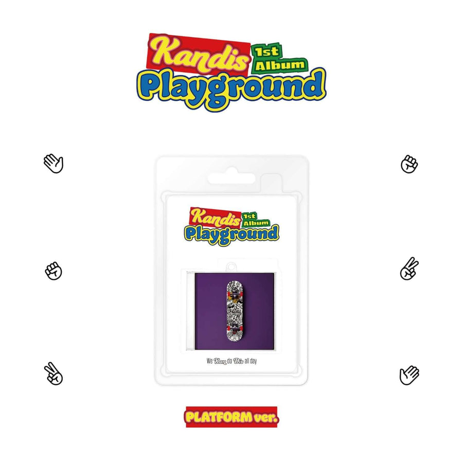 Kandis - 1st Album [Playground] (Platform Ver.) - Kpop Album
