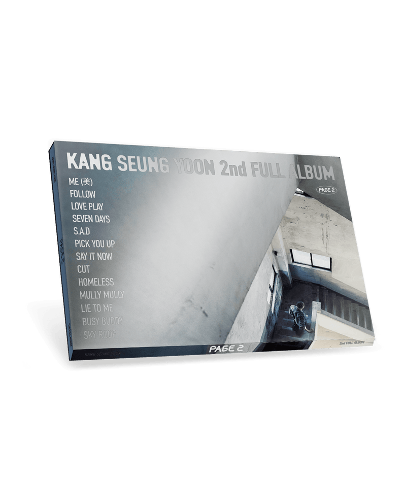 KANG SEUNG YOON - 2nd FULL ALBUM [PAGE 2] OUTRO ver. - Kpop  | Kool Seoul - Buy Kpop Albums Online