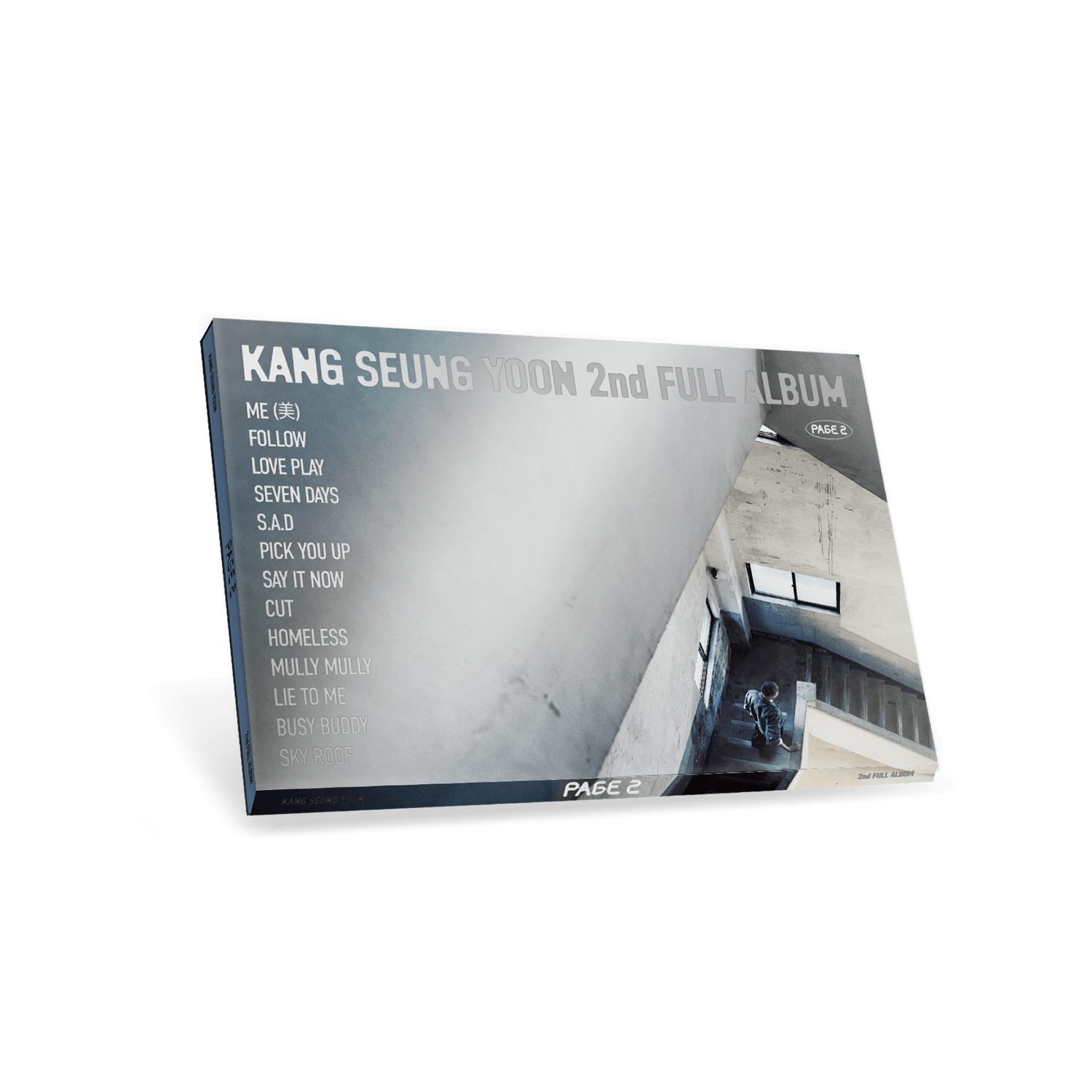 KANG SEUNG YOON - 2nd FULL ALBUM [PAGE 2] OUTRO ver. - Kpop  | Kool Seoul - Buy Kpop Albums Online