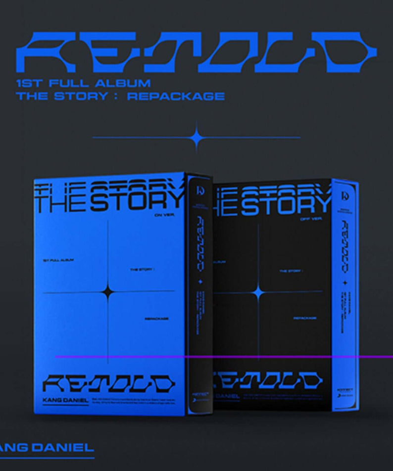 KANGDANIEL - 1ST FULL ALBUM [Repackage : Retold] (2 Random 1 | Kool Seoul - Buy Kpop Albums Online