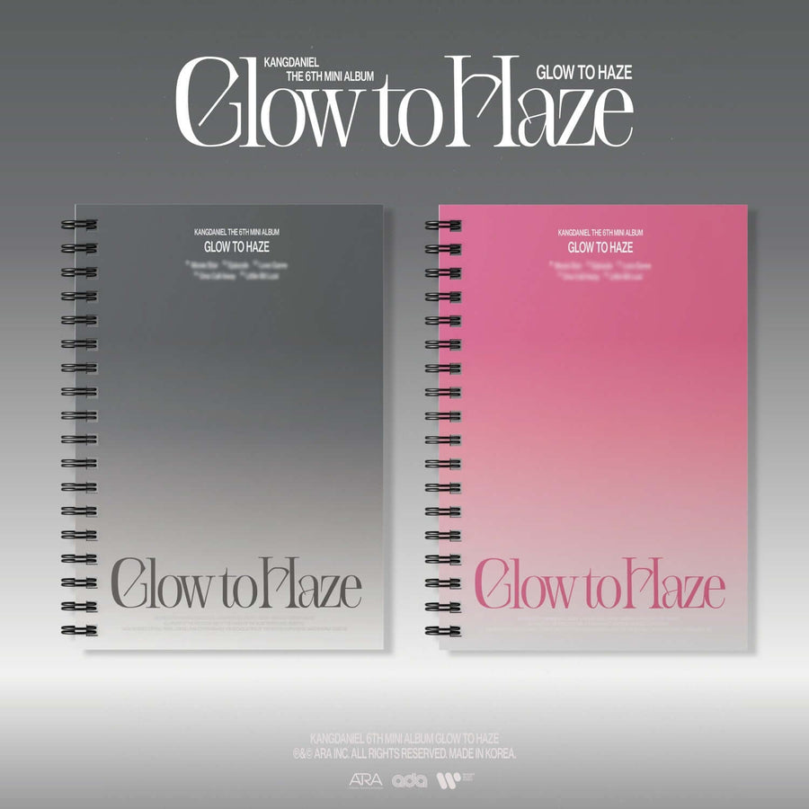 Kangdaniel - [Glow To Haze] (Photo Book Ver.) Glow Ver., Haze Ver. (Random) - Kpop Album