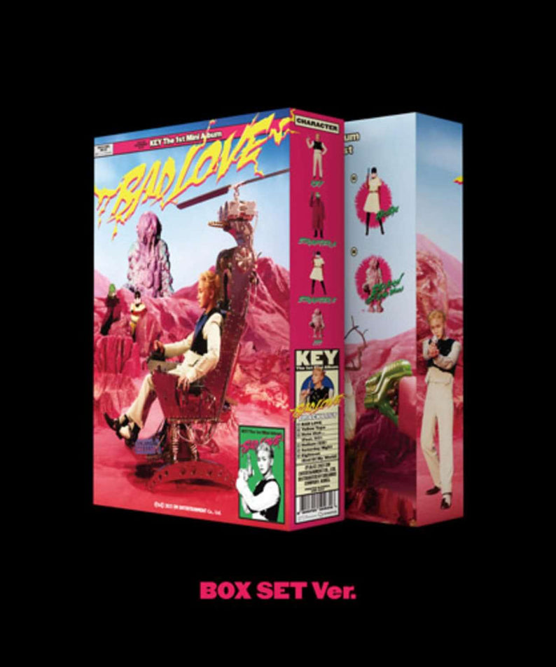 KEY - 1st Mini Album_BAD LOVE(BOX SET Ver.) - Kpop Album | Kool Seoul - Buy Kpop Albums Online
