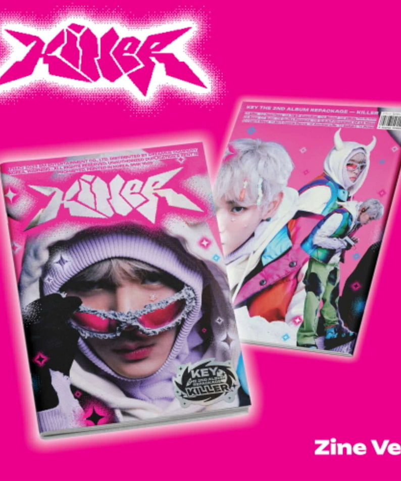 KEY - 2nd Album [Killer] (Zine Ver.) - Kpop Album | Kool Seoul - Buy Kpop Albums Online