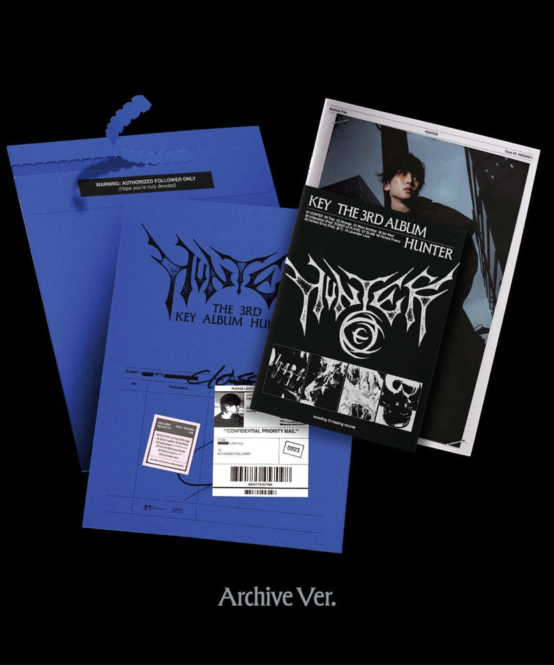 KEY - 3rd Album [HUNTER] (Archive Ver.) - Kpop Album | Kool Seoul - Buy Kpop Albums Online