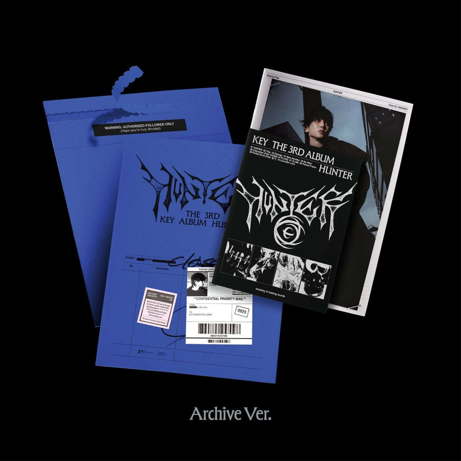 Key - 3rd Album [Hunter] (Archive Ver.) - Kpop Album