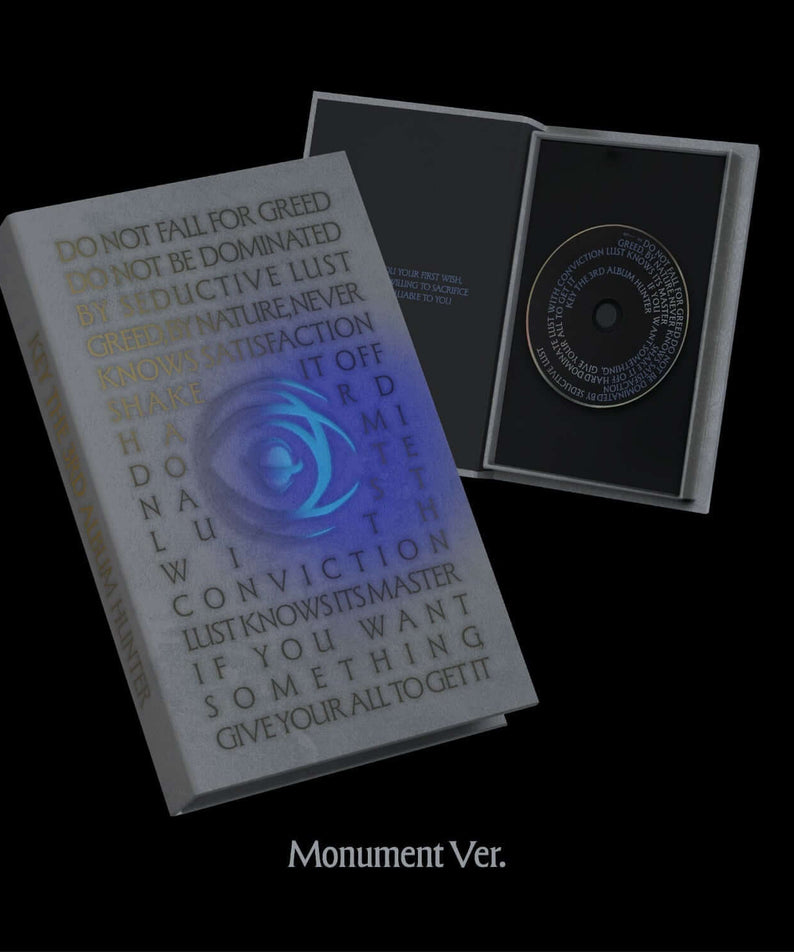 KEY - 3rd Album [HUNTER] (Monument Ver.) - Kpop Album | Kool Seoul - Buy Kpop Albums Online
