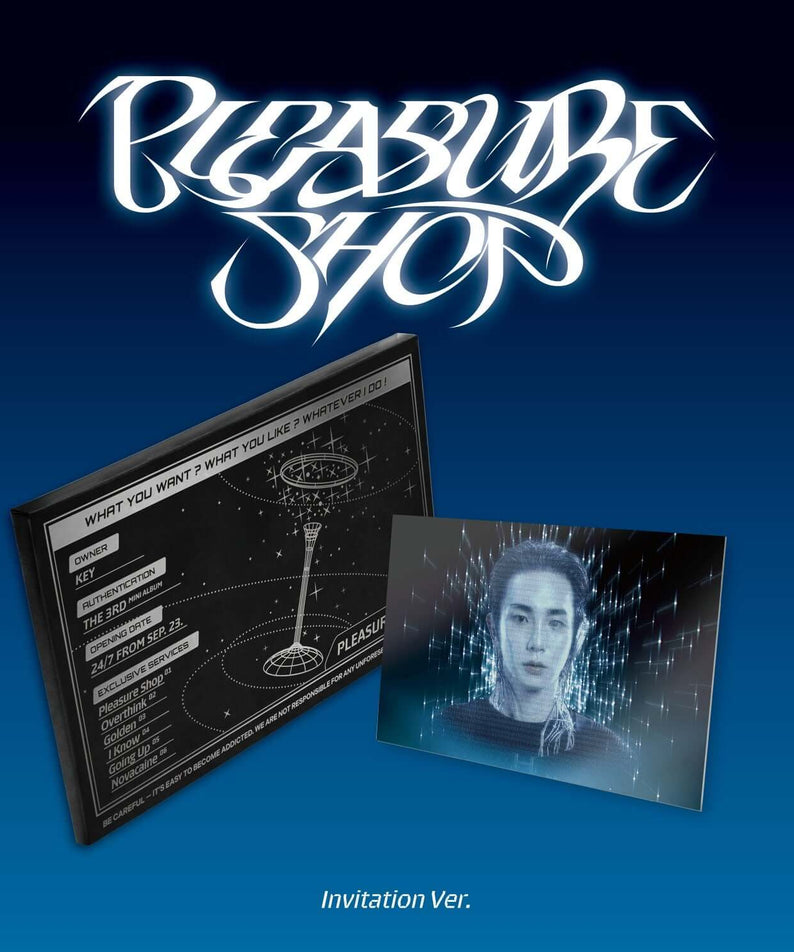 KEY - 3rd Album [Pleasure Shop] (Invitation Ver.) - Kpop Alb | Kool Seoul - Buy Kpop Albums Online