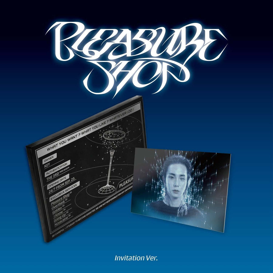 Key - 3rd Album [Pleasure Shop] (Invitation Ver.) - Kpop Album