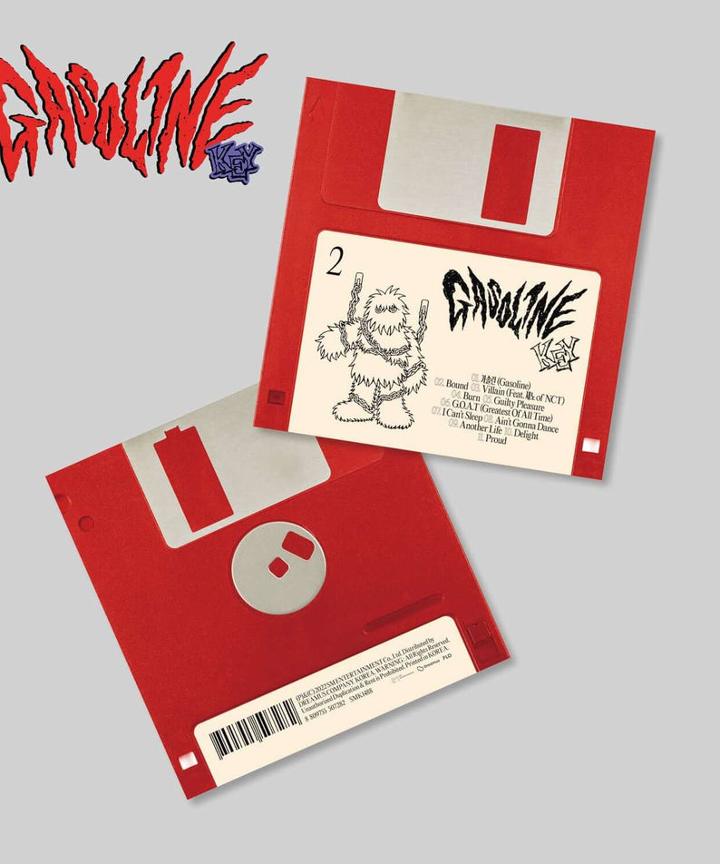 KEY - [Gasoline](Floppy Ver.) - Kpop Album | Kool Seoul - Buy Kpop Albums Online