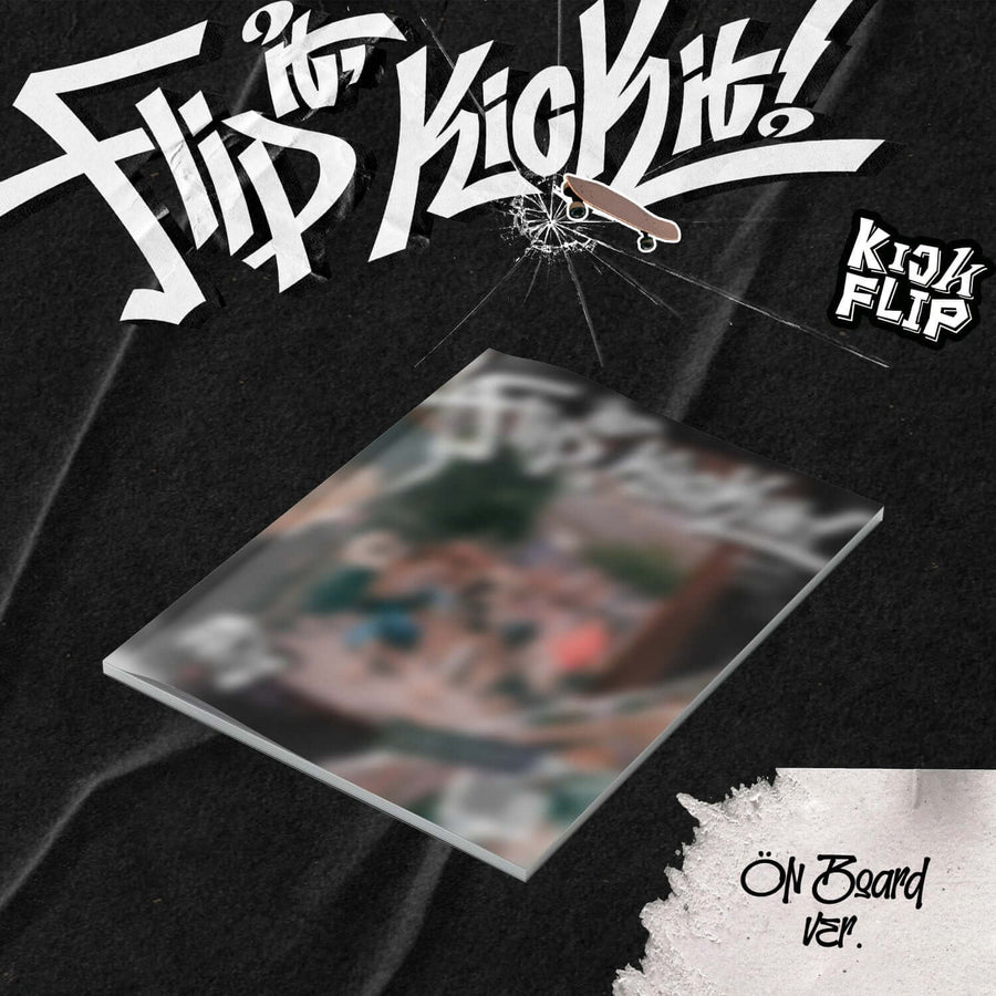 Kickflip - 1st Mini Album [Flip It, Kick It!] (On Board Ver. / Stop It Ver.) (Random) - Kpop Album